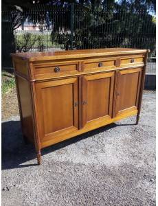 Buffet enfilade moderne en bois de manguier